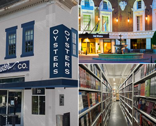 One night in Greenville SC cover photo collage