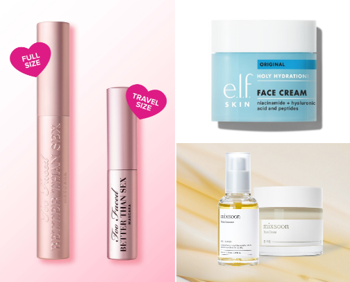 My favorite beauty recs cover photo collage