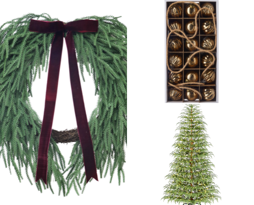 Walmart Christmas Decor cover photo collage
