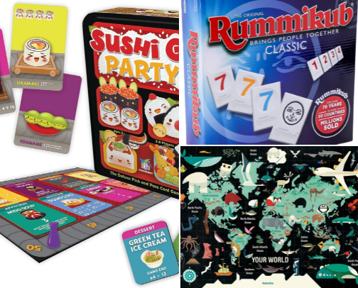 great games & puzzles cover photo collage