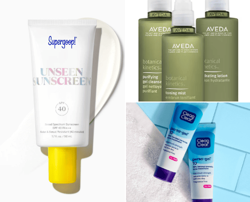 Skincare for Men cover photo collage