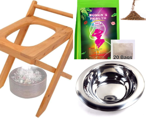 🌸 yoni care + wellness: practices + tools for feminine wellness 🌸 cover photo collage