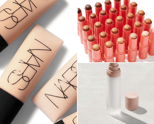 Makeup recommendations for oily skin cover photo collage