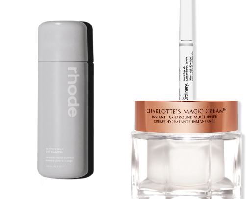 Skincare cover photo collage