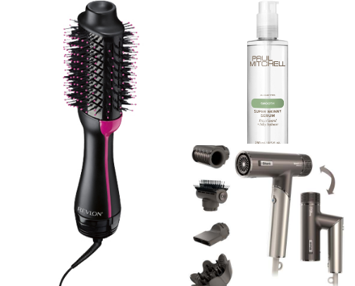 Hair products that help all types of hair cover photo collage