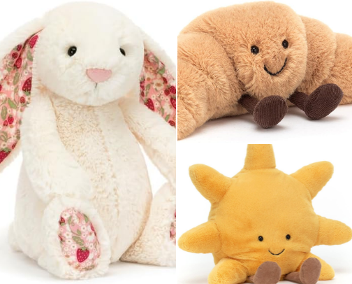 jellycats I’m obsessed with!! cover photo collage