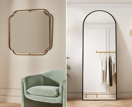 Aesthetic Mirrors cover photo collage