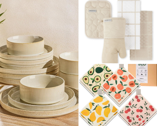 Country Chic Kitchen Essentials cover photo collage