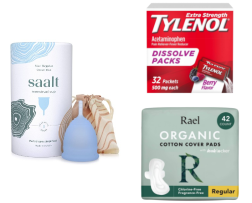 My Favorite Period Products cover photo collage
