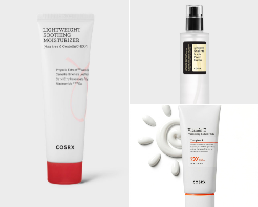 cosrx FOR DRY SKIN cover photo collage