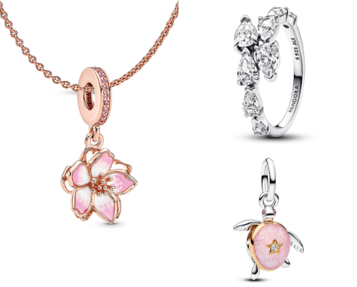 ~Elegant pieces of Pandora jewelry~💎 cover photo collage