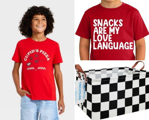 Valentine's Day Baskets for the Boys cover photo collage