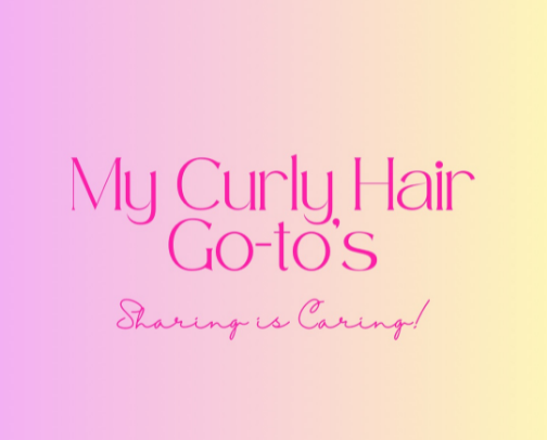 My Curly Hair Go-to's cover photo collage