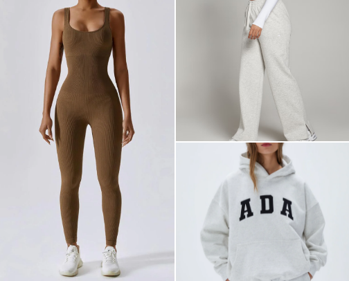 Clothing essentials 🧦 cover photo collage