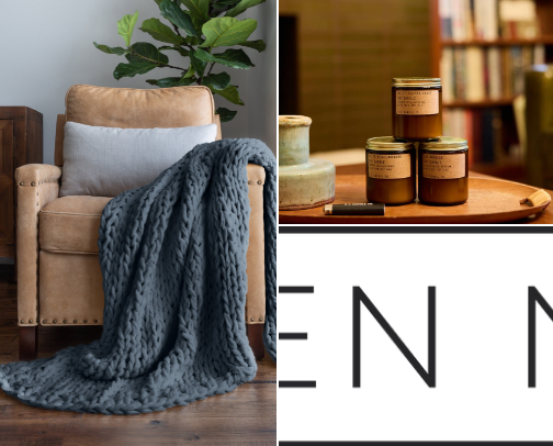 Cozy Home Finds cover photo collage