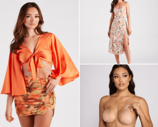 Clothes for the best spring outfits 🌼 cover photo collage