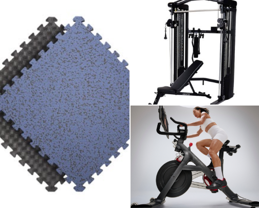 Home Gym Setup cover photo collage