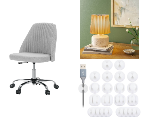 💖At Home Office Essentials🖥️🖊️ cover photo collage