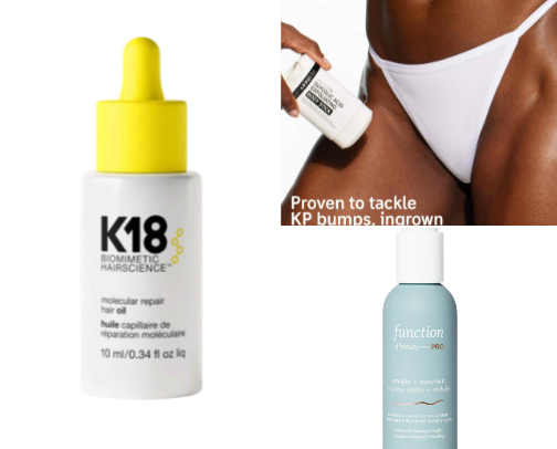 Skin and hair care that actually works! cover photo collage
