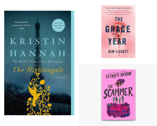 Great BOOK CLUB Picks! cover photo collage