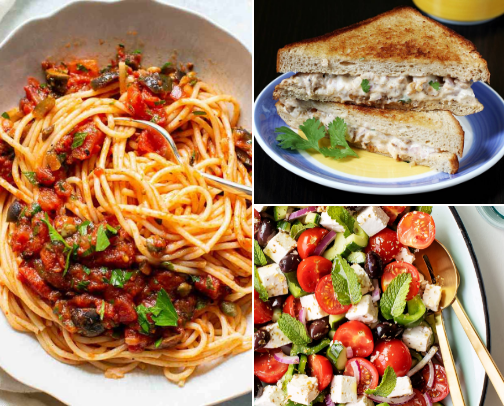 Recipes cover photo collage
