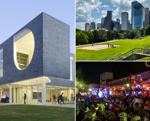 Things to do in Houston cover photo collage
