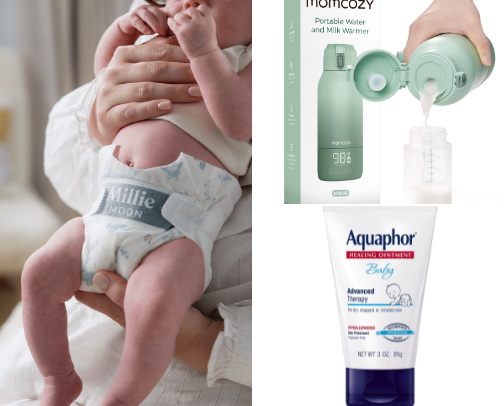 Baby must haves cover photo collage
