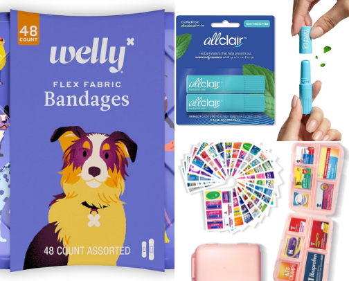 bag/purse essentials cover photo collage
