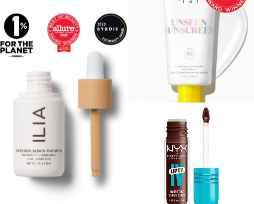 My favorite beauty recs cover photo collage