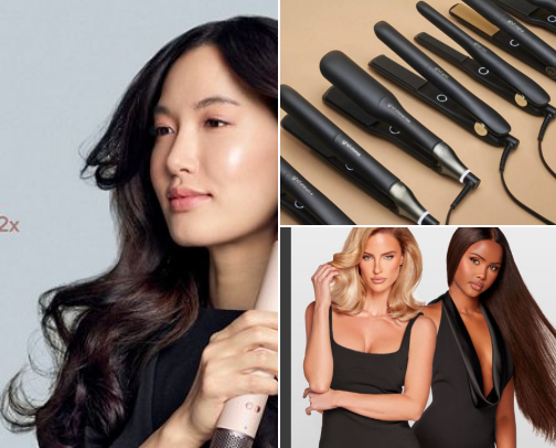 Top quality Hair care products cover photo collage