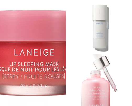 best laneige products cover photo collage