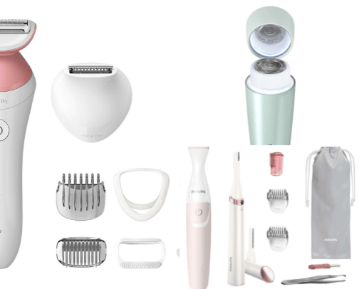 Electirc shavers cover photo collage