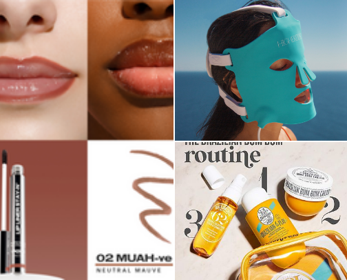 What’s in my beauty bag cover photo collage