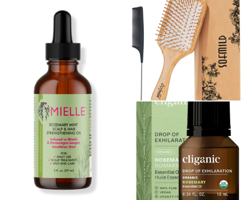 Hair & Scalp Care Boosters. cover photo collage