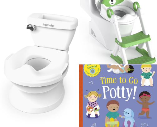 Potty Training must haves! 🚽 cover photo collage