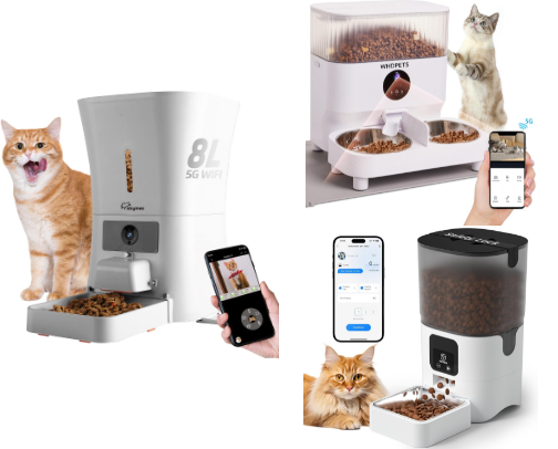 Automatic cat feeders that actually make life easier cover photo collage