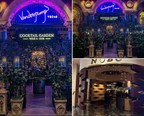 A FOODIE’S GUIDE FOR LAS VEGAS 🎰🍸 cover photo collage