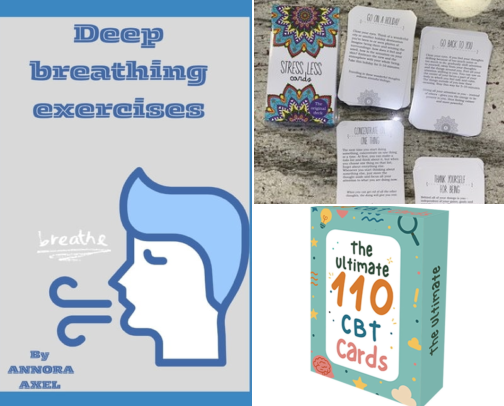 Breathing Exercises and Stress Relief Tools That Actually Calm Me in 3 Minutes cover photo collage