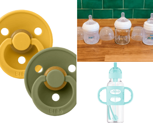 Baby essentials cover photo collage