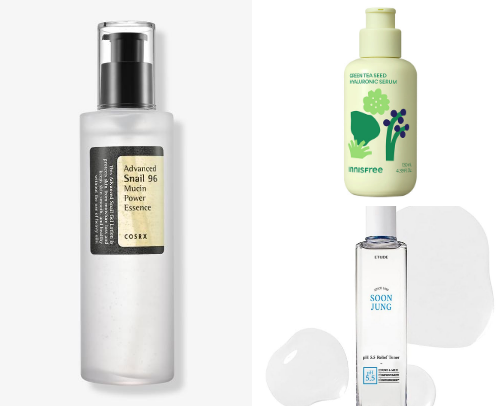 My skincare faves cover photo collage