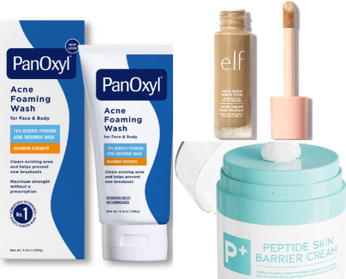 Skin Care / Makeup cover photo collage
