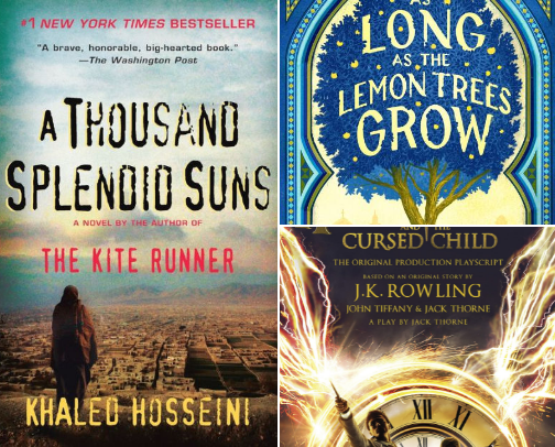 Book recommendations cover photo collage