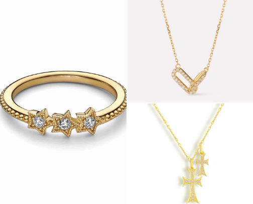 favorite jewelry of all time 💍✨🪩💌 cover photo collage