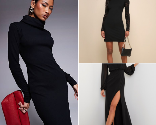 Oh So Stylish Black & White Outfits cover photo collage