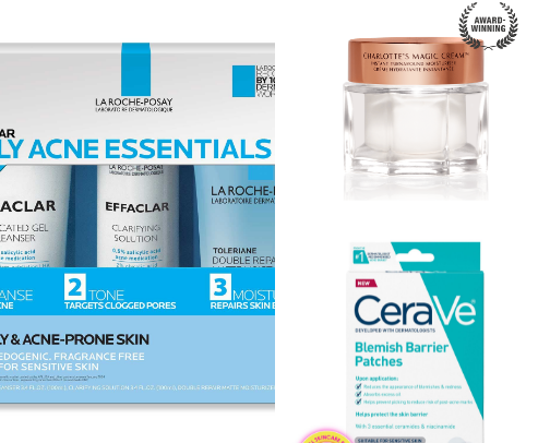 skincare must haves cover photo collage