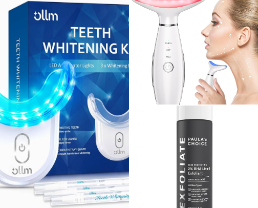 Level Up your beauty routine! cover photo collage