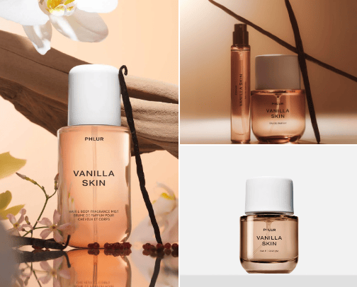 Smell like a QUEEN all year long with PHLUR Modern Fine Fragrance cover photo collage