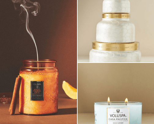 Scented Candles cover photo collage