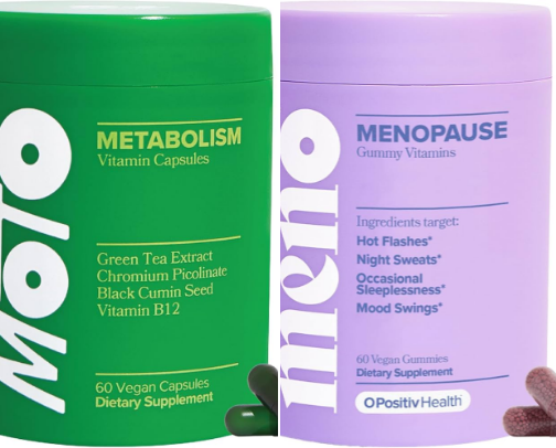 Opositive vitamins cover photo collage