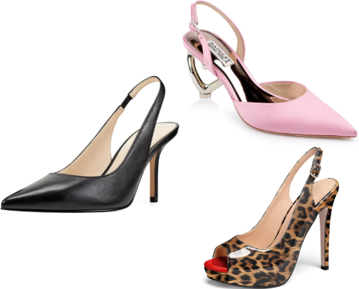 Chic Slingbacks cover photo collage